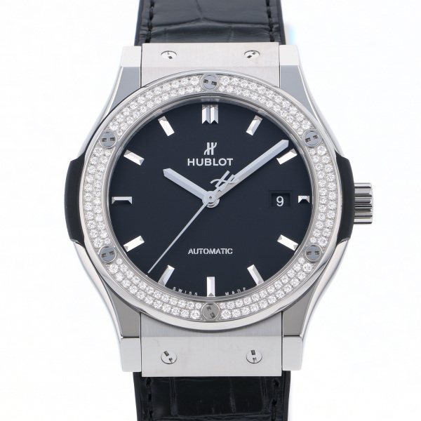 hublot classicfusion ウブロ クラシックフュージョン チタニウム ダイヤモンド 542.nx.1171.lr.1104