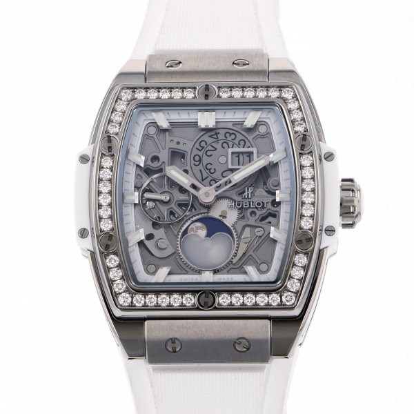 hublot spiritofbigbang ウブロ スピリット・オブ・ビッグバン ムーンフェイズ チタニウム ダイヤモンド 647.ne.2070.rw.1204