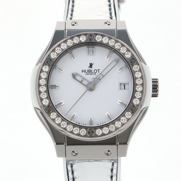 hublot classicfusion HUBLOT Classic fusion Titanium white diamond 581.ne.2010.vr.1104.jsm14