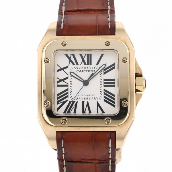 cartier santos カルティエ サントス 100 w20071y1