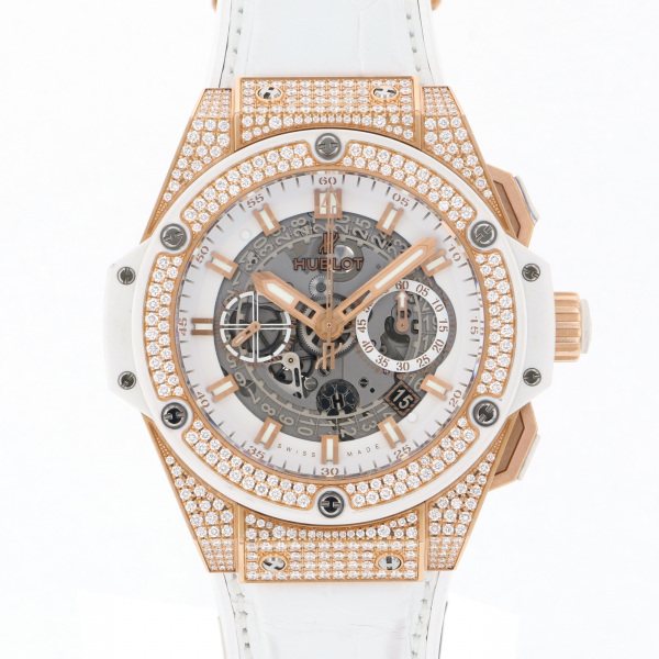 恒寶 金威 宇舶 王權 Unico 金王 白 701.oe.0128.gr.1704