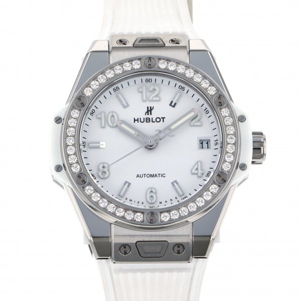 hublot bigbang ウブロ ビッグバン ワンクリック スチール ホワイト ダイヤモンド 465.se.2010.rw.1204