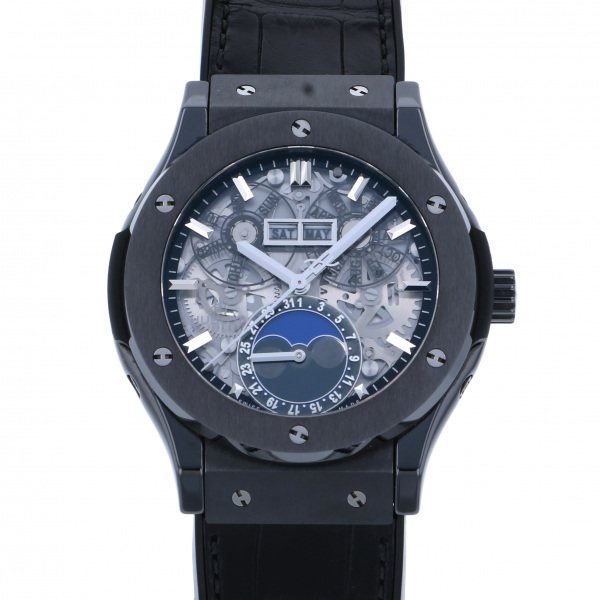 hublot classicfusion ウブロ クラシックフュージョン アエロフュージョン ムーンフェイズ ブラックマジック 517.cx.0170.lr