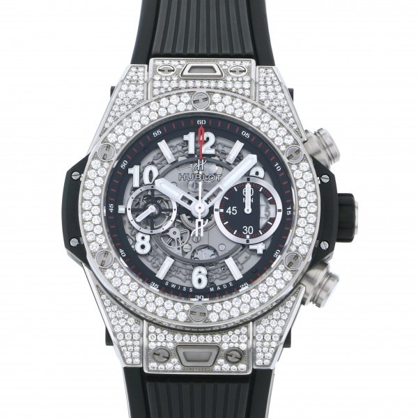 hublot bigbang ウブロ ビッグバン ウニコ チタニウム パヴェ 411.nx.1170.rx.1704