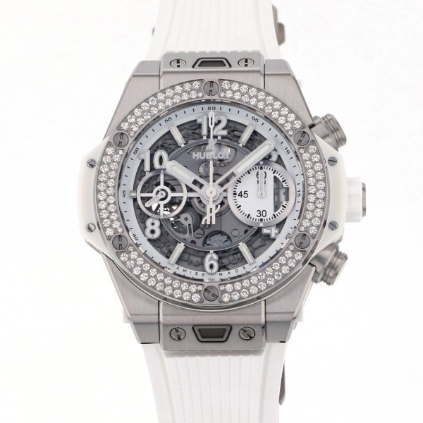 hublot bigbang ウブロ ビッグバン ウニコ チタニウム ホワイト ダイヤモンド 441.ne.2010.rw.1104