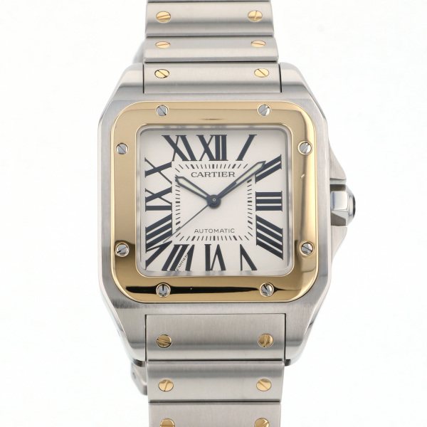 cartier santos カルティエ サントス 100 LM w200728g