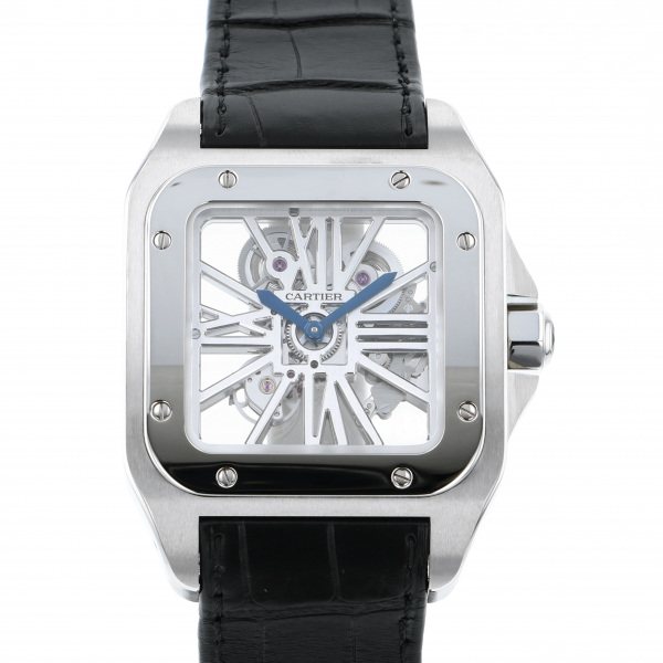 cartier santos カルティエ サントス 100 XL スケルトン w2020018