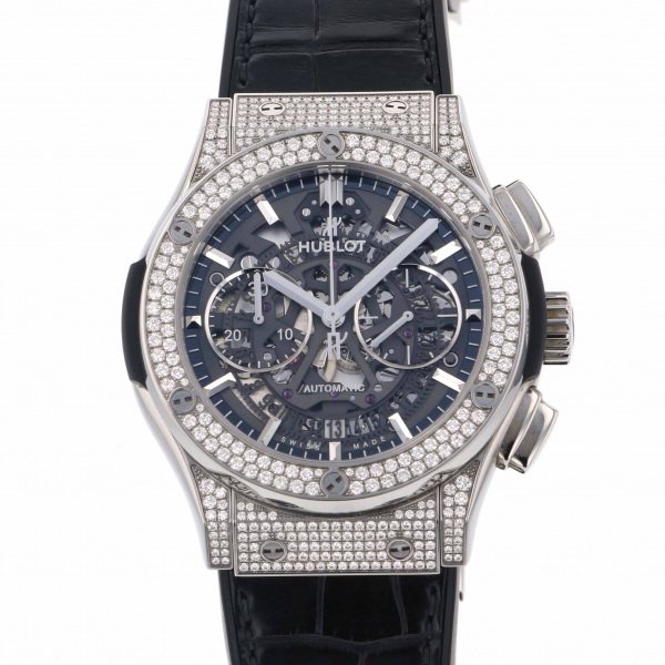 hublot classicfusion ウブロ クラシックフュージョン アエロフュージョン クロノグラフ チタニウム ダイヤモンド 525.nx.0170.lr.1704
