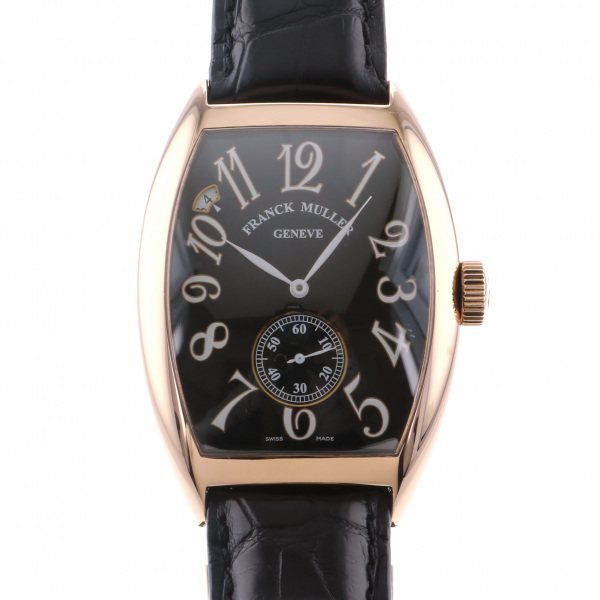 フランク・ミュラー FRANCK MULLER トノウカーベックス 7デイズ パワーリザーブ 8880BS6PREMA ブラック文字盤 中古 腕時計 メンズ