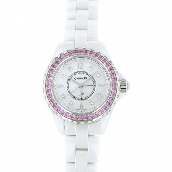 chanel j12 シャネル J12 29mm ベゼルピンクサファイア h3243