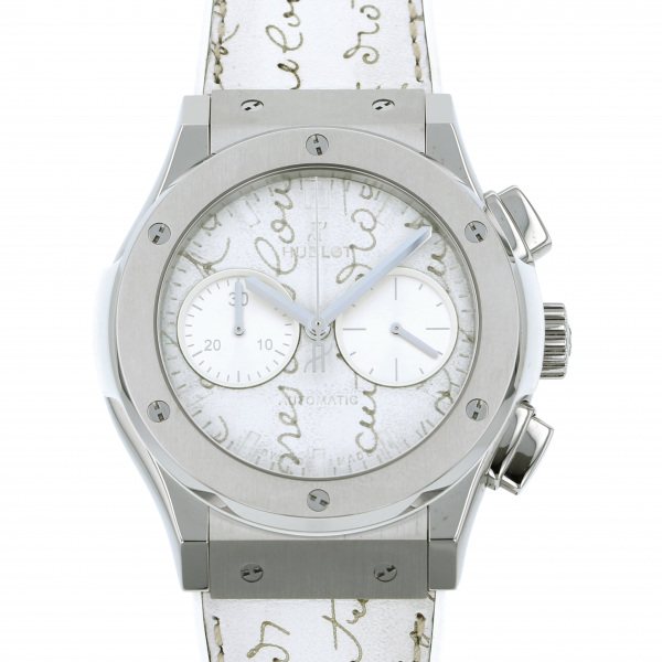hublot classicfusion HUBLOT Classic fusion Chronograph Berluti Skrit Flat Bianco 521.ne.050w.vr.jber18