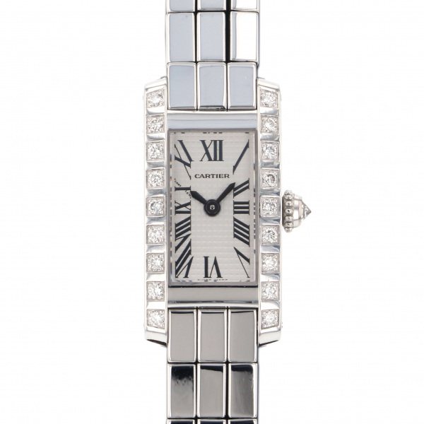 cartier tank カルティエ タンク アロンジェ ラニエール ケースダイヤ w187956