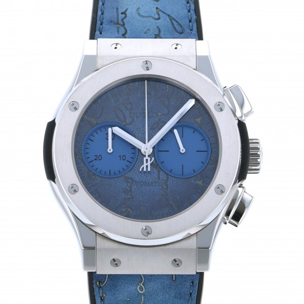 hublot classicfusion ウブロ クラシックフュージョン クロノグラフ ベルルッティ スクリット オーシャンブルー 世界限定250本 521.nx.050b.vr.ber18