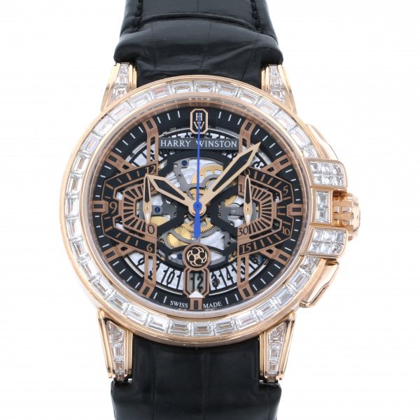 harrywinston ocean ハリー・ウィンストン オーシャン クロノグラフ オートマティック 世界限定20本 oceach44rr003