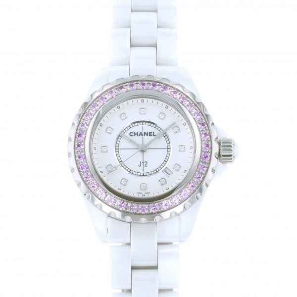 chanel j12 シャネル J12 ベゼルピンクサファイア h2010