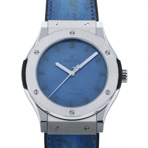 hublot classicfusion ウブロ クラシックフュージョン ベルルッティ スクリット オーシャンブルー 世界限定500本 511.nx.050b.vr.ber16