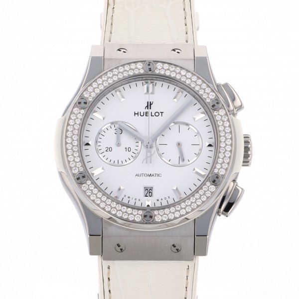 hublot classicfusion ウブロ クラシックフュージョン チタニウム クロノグラフ ホワイトダイヤ 541.ne.2010.lr.1104