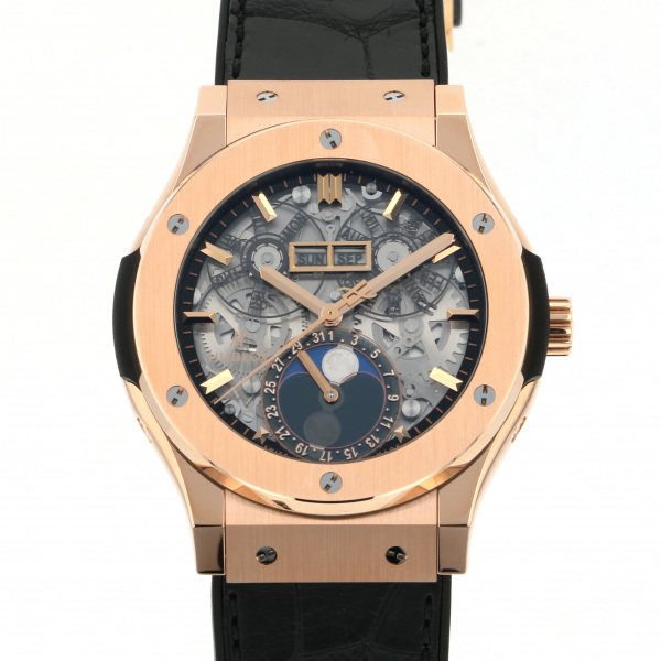hublot classicfusion ウブロ クラシックフュージョン アエロフュージョン ムーンフェイズ キングゴールド 517.ox.0180.lr