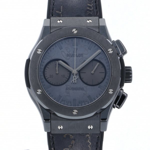 hublot classicfusion ウブロ クラシックフュージョン クロノグラフ ベルルッティ スクリット オールブラック 521.cm.0500.vr.ber17