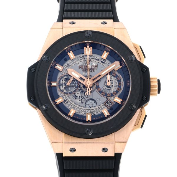 hublot kingpower ウブロ キングパワー ウニコ キングゴールド カーボン 701.oq.0180.rx