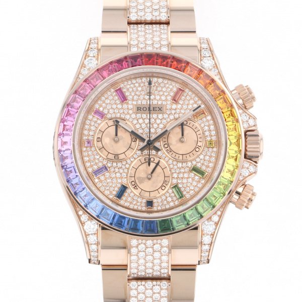rolex daytona ロレックス コスモグラフ デイトナ レインボー パヴェダイヤ 116595rbow