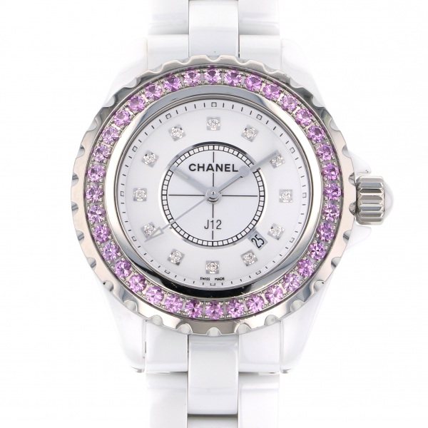 chanel j12 シャネル J12 ベゼルピンクサファイア h2010