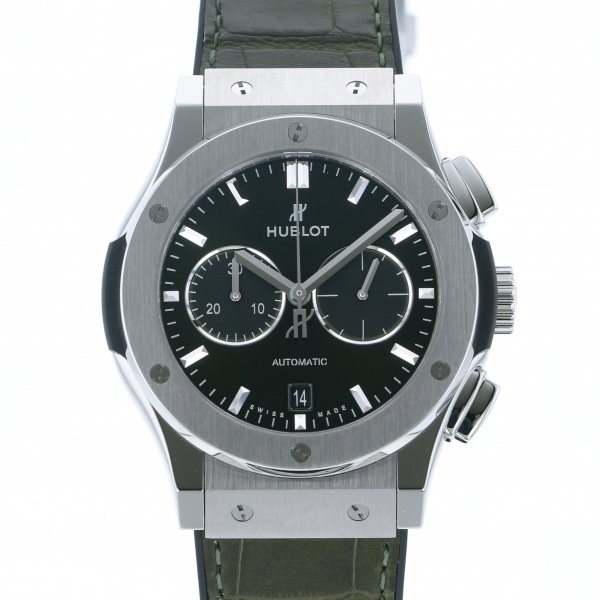 hublot classicfusion ウブロ クラシックフュージョン クロノグラフ チタニウム グリーン 541.nx.8970.lr