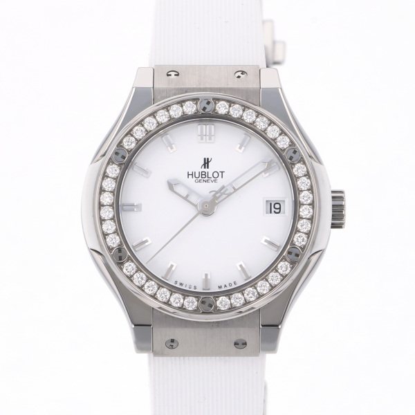 hublot classicfusion HUBLOT Classic fusion Titanium White diamond 581.ne.2010.rw.1104