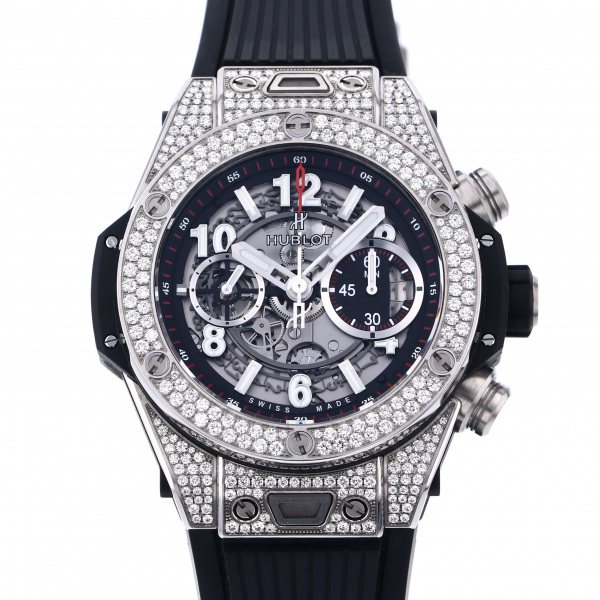 hublot bigbang ウブロ ビッグバン ウニコ チタニウム パヴェ 411.nx.1170.rx.1704