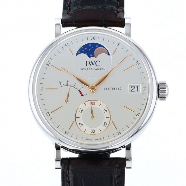 iwc portfino IWC ポートフィノ ハンドワインド ムーンフェイズ iw516401