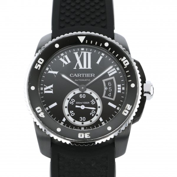 cartier calibrdecartier カルティエ カリブル ドゥ カルティエ ダイバー カーボン wsca0006