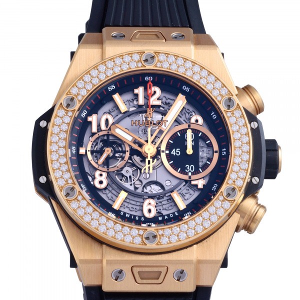 hublot bigbang ウブロ ビッグバン ウニコ キングゴールド ダイヤモンド 411.ox.1180.rx.1104