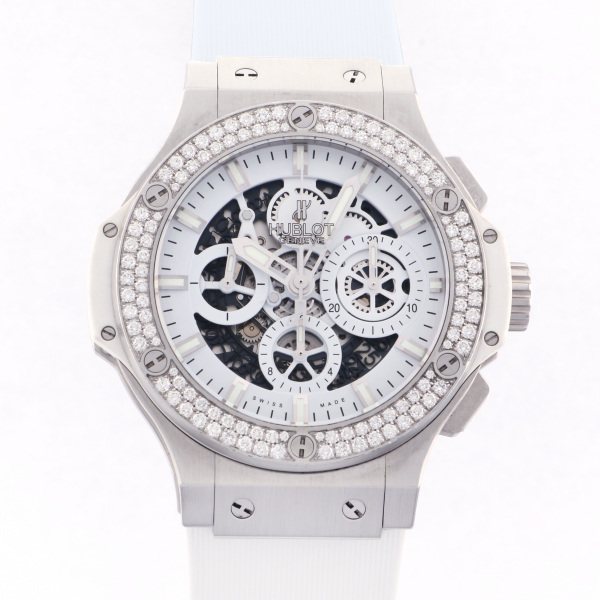 hublot bigbang ウブロ ビッグバン アエロバン オールホワイト ダイヤモンド 日本限定 311.se.2010.rw.1104.jsm12