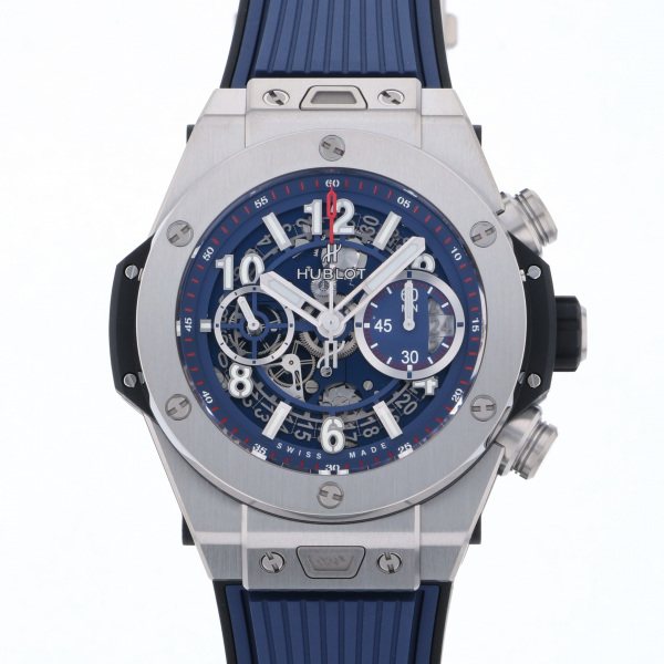 hublot bigbang HUBLOT big Bang Unico Titanium blue 411.nx.5179.rx