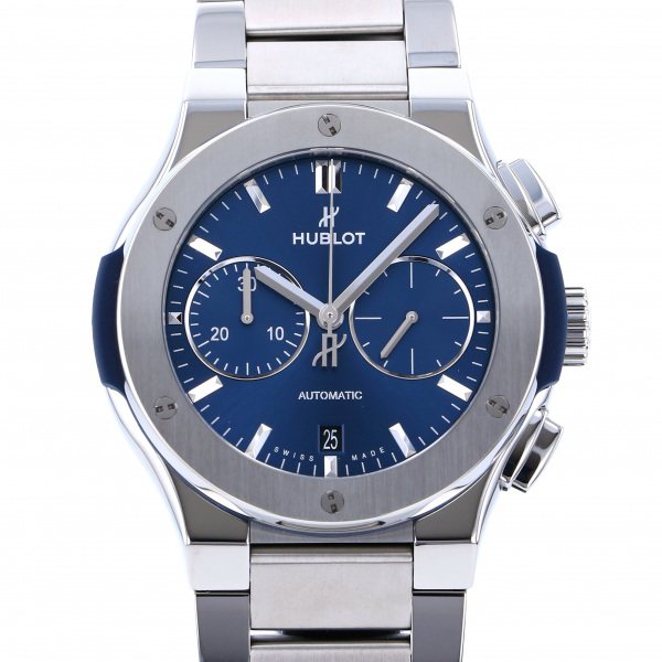 hublot classicfusion ウブロ クラシックフュージョン クロノグラフ チタニウム ブルー 540.nx.7170.nx