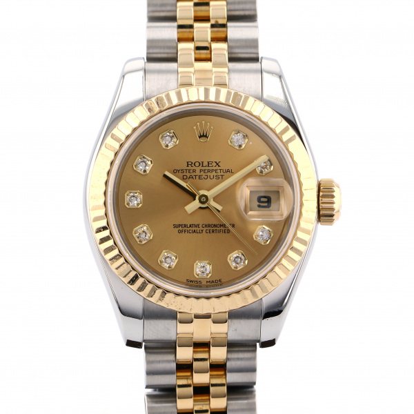rolex datejust ロレックス デイトジャスト ステンレス・イエローゴールド レディース 179173g