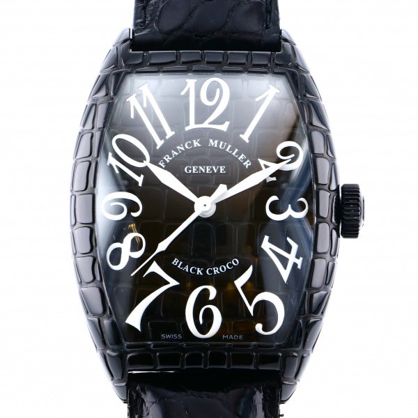 franckmuller tonneaucurvex フランク・ミュラー トノウカーベックス ブラッククロコ 8880scblkcro