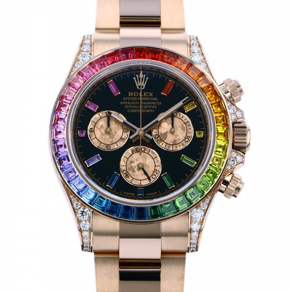 rolex daytona ロレックス コスモグラフ デイトナ レインボー 116595rbow