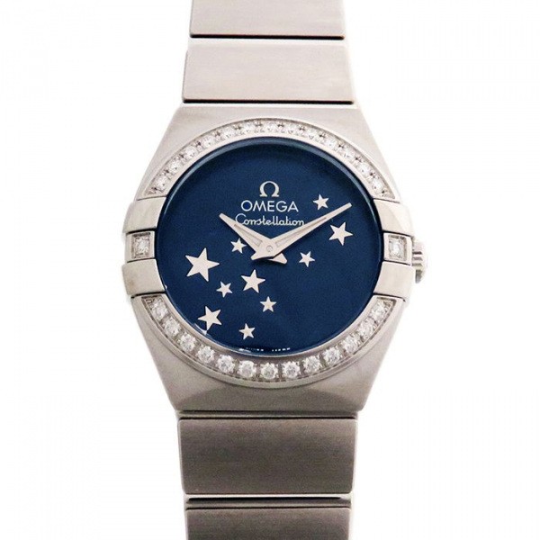 omega constellation オメガ コンステレーション ベゼルダイヤ 123.15.24.60.03.001