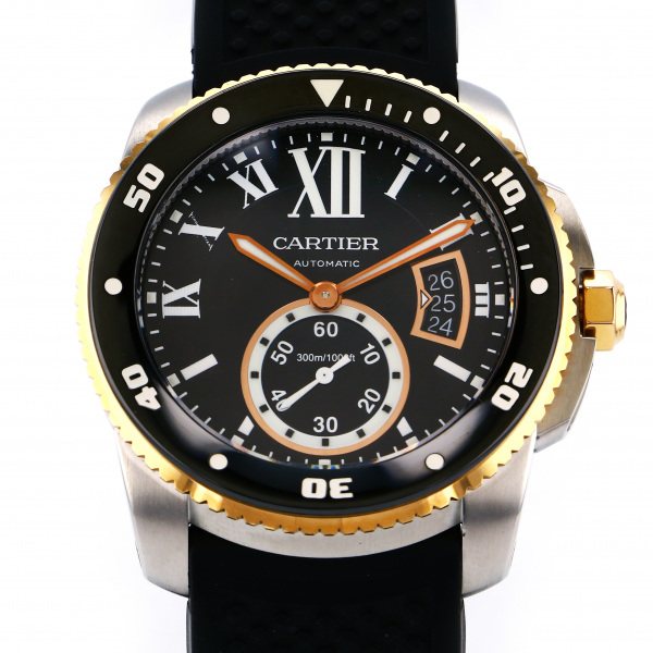 cartier calibrdecartier カルティエ カリブル ドゥ カルティエ ダイバー w7100055