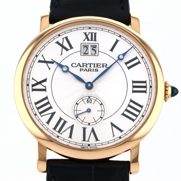 cartier rotonde カルティエ ロトンド ロトンド ドゥ カルティエ グランドデイト w1550251