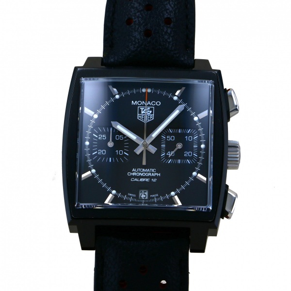 tagheuer monaco タグ・ホイヤー モナコ クロノグラフ ACM ブラックスティール caw211m.fc6324