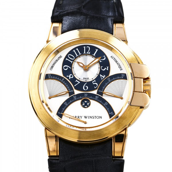 harrywinston ocean ハリー・ウィンストン オーシャン トリレトロ クロノグラフ 400/mcra44rl.w