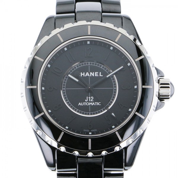 chanel j12 シャネル J12 38 インテンスブラック ワンショットモデル h3829