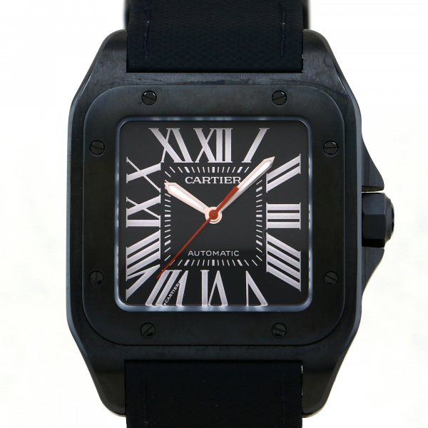 cartier santos カルティエ サントス 100 LM カーボンウォッチ wssa0006