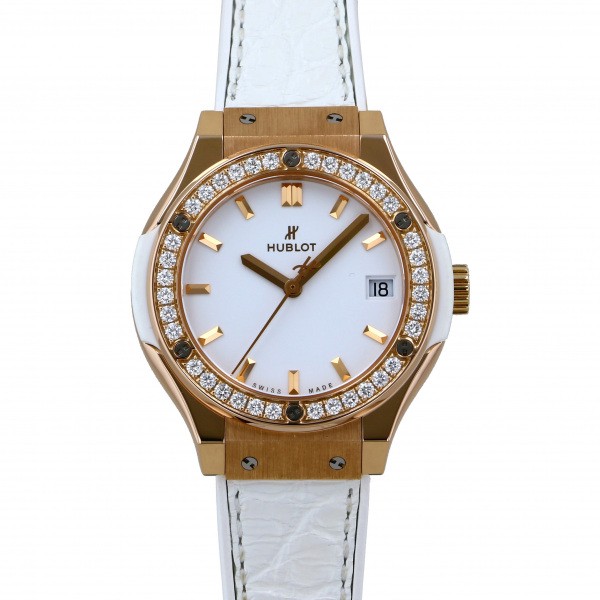 hublot classicfusion HUBLOT Classic fusion King Gold white diamond 581.oe.2080.lr.1204