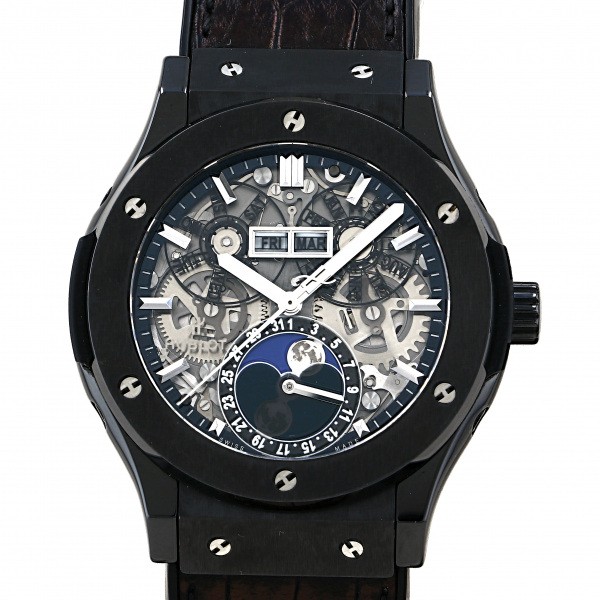 hublot classicfusion ウブロ クラシックフュージョン アエロフュージョン ムーンフェイズ ブラックマジック 517.cx.0170.lr