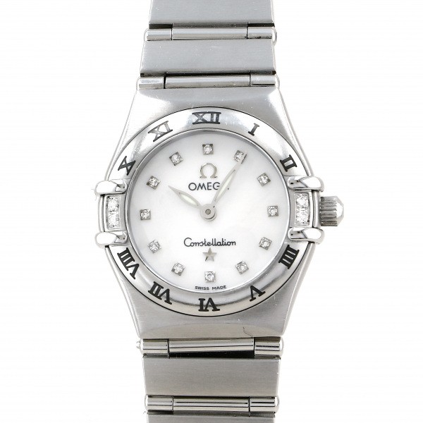 omega constellation オメガ コンステレーション ミニ ベゼルサイド 12P ダイヤモンド 1567.75