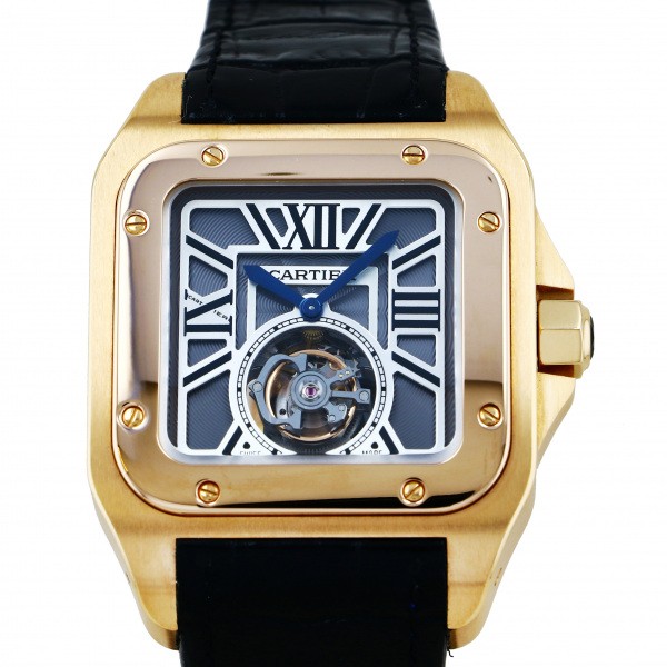cartier santos カルティエ サントス 100 フライングトゥールビヨン w2020019