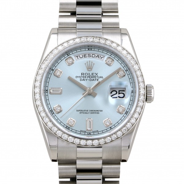 rolex daydate ロレックス デイデイト ベゼルバケットダイヤ 118346a